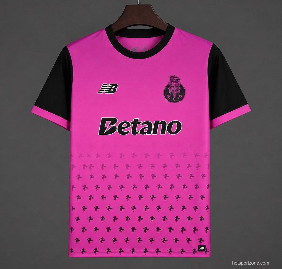 25/26 FC Porto Training Purple/Black Jersey