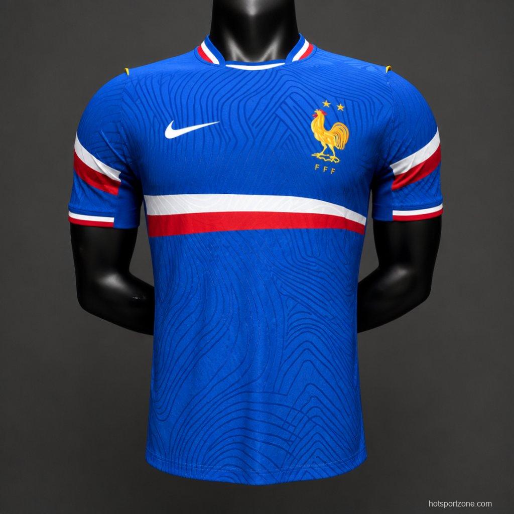 Player Version 2026 France Blue/White/Red Special Jersey