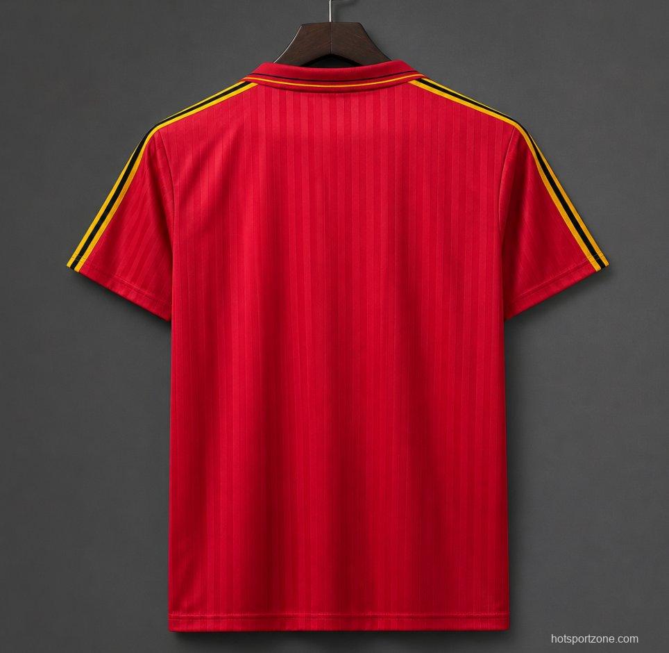Retro 1990 Belgium Home Jersey