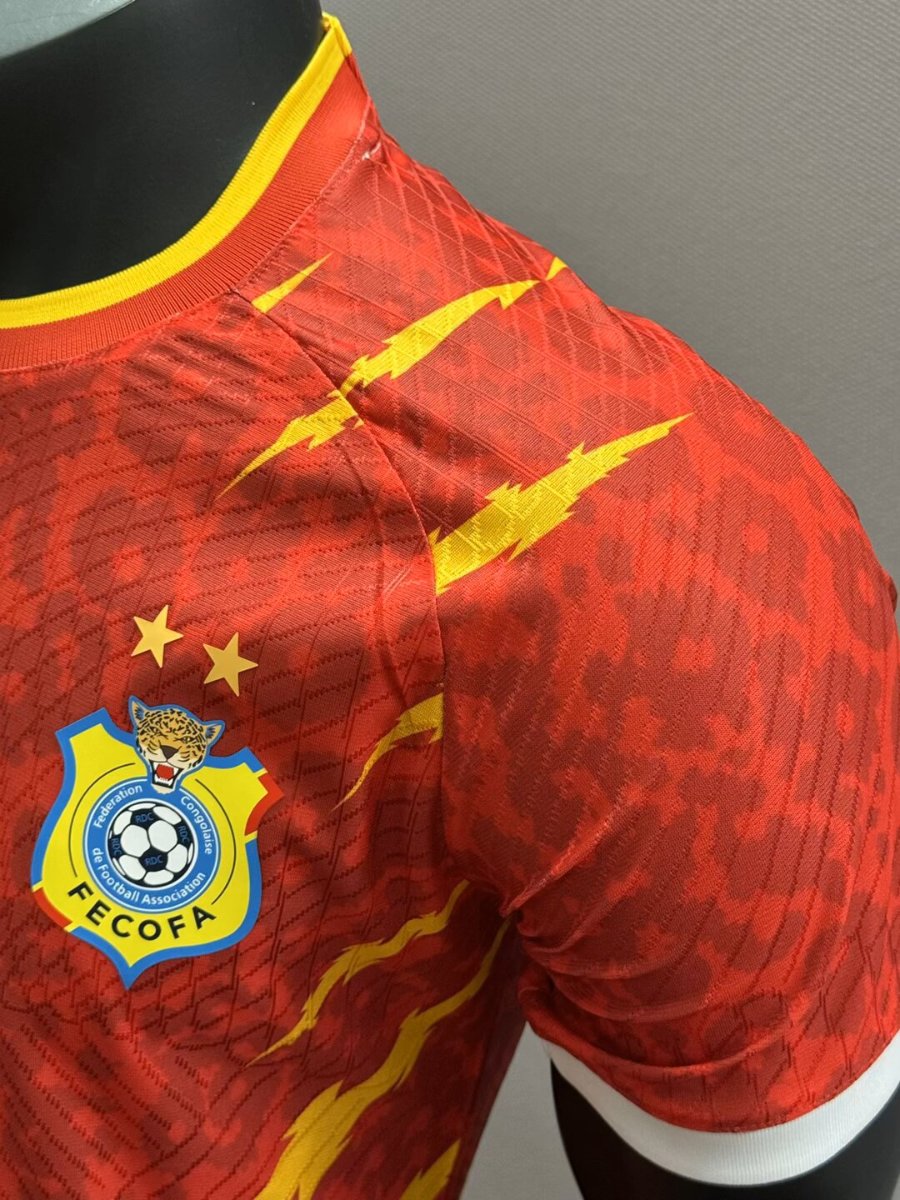 Player Version 2026 Congo Third Red Jersey