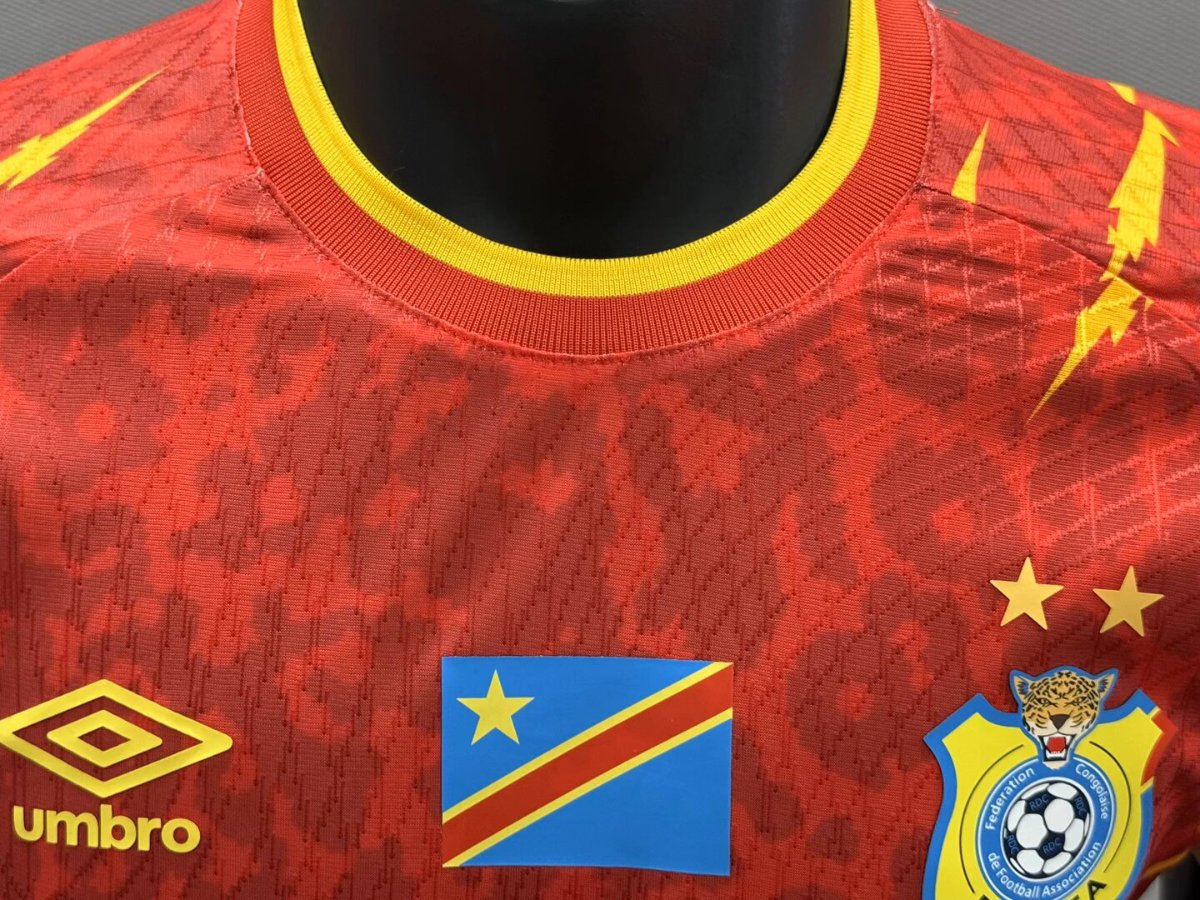Player Version 2026 Congo Third Red Jersey