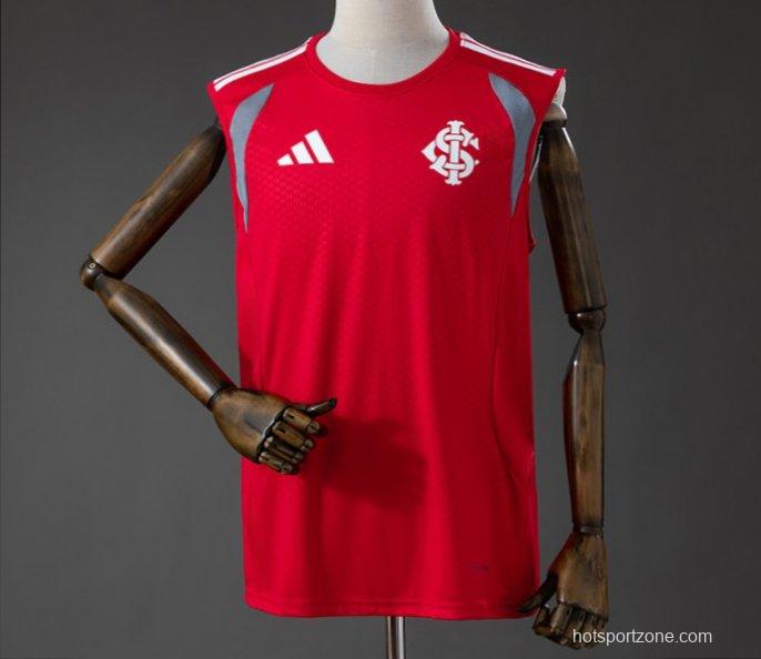 26/27 SC Internacional Vest Training Jersey - Red