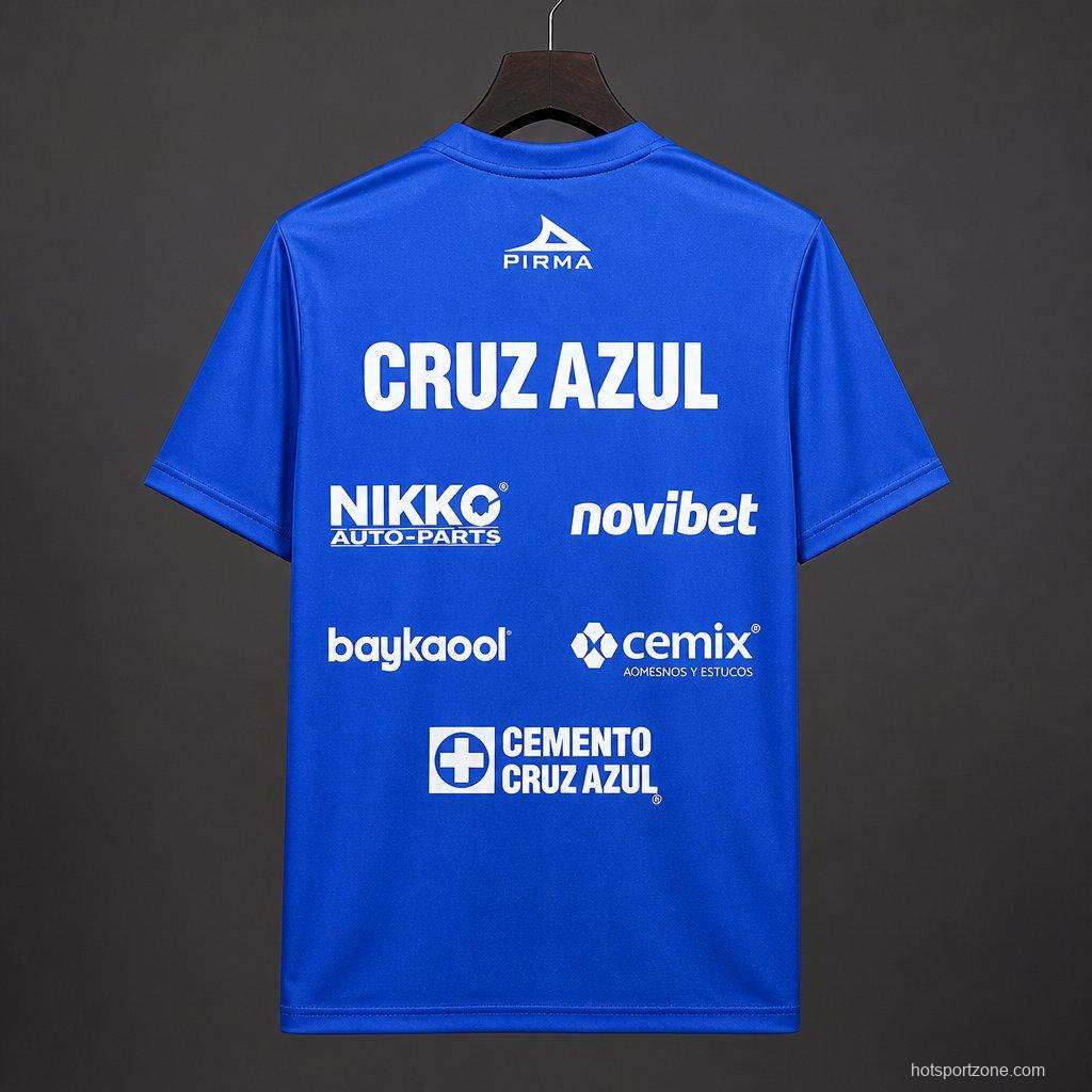 26/27 Cruz Azul Champions Blue Jersey