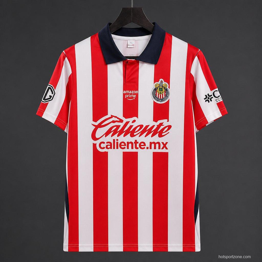 26/27 Chivas Guadalajara Home Jersey
