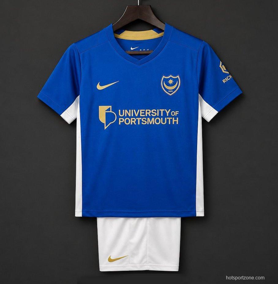 26/27 Kids Portsmouth Home Jersey