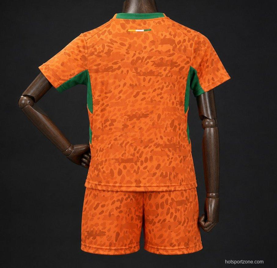 2026 Kids Ivory Coast World Cup Home Kit