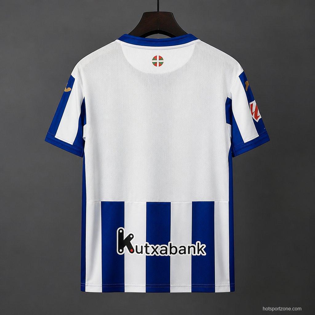 26/27 Real Sociedad home  jersey