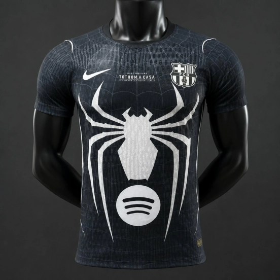 Player Version 26/27 Barcelona x Spider-Man Black Special Edition Jersey