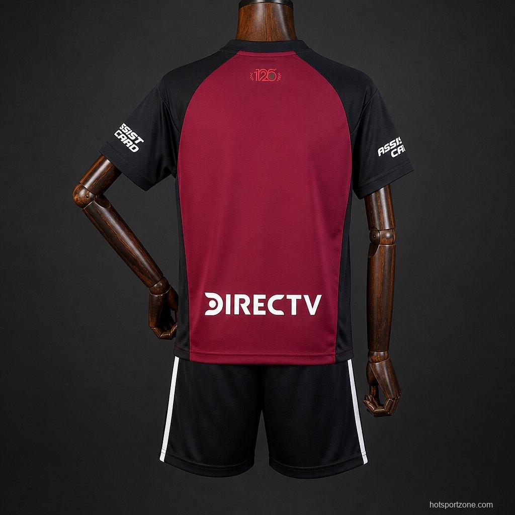 26/27 Kids Kit River Plate 125 Years Anniversay Goalkeeper  Jersey