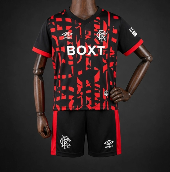 26/27 Kids Glasgow Rangers Third Jersey