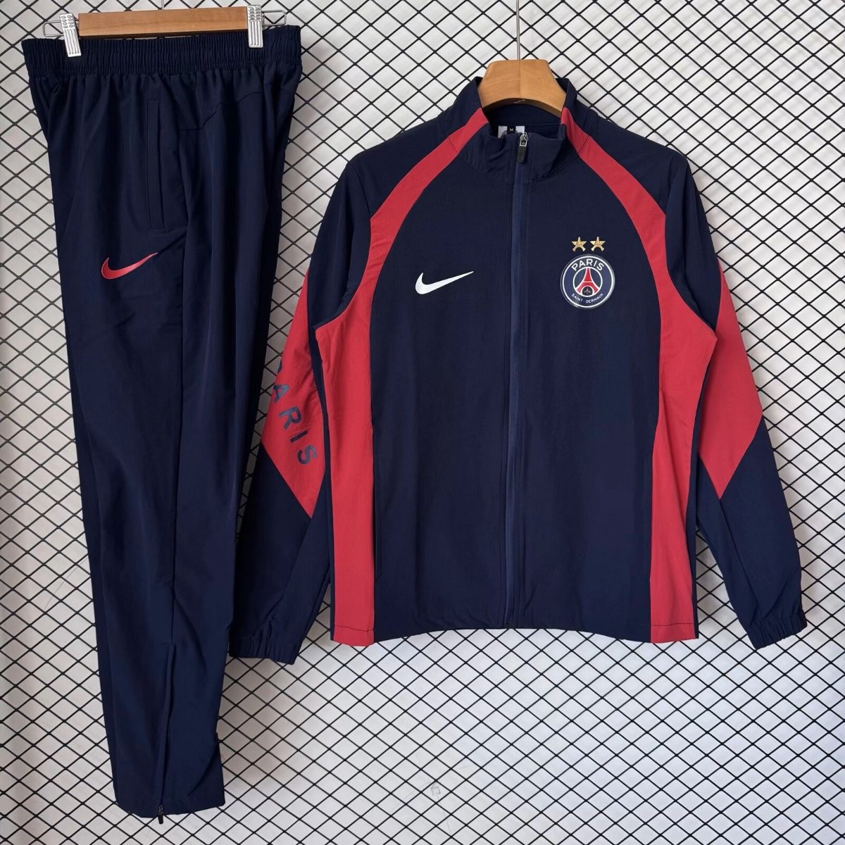26/27 PSG Navy Blue & Red Training Tracksuit