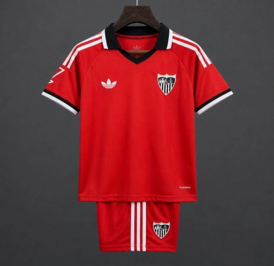26/27 KIDS Sevilla Away Red Jersey