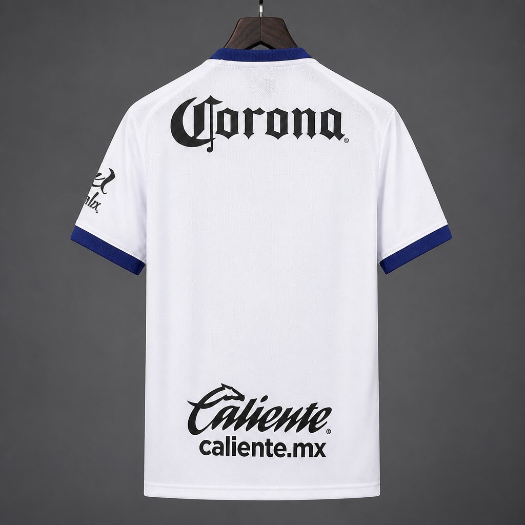 26/27 Toluca Away White Jersey