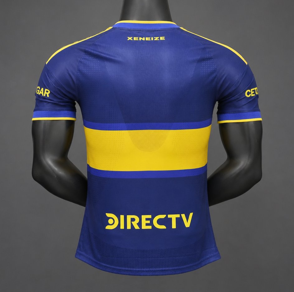 Player Version 26/27 Boca Juniors Home Blue and Yellow Horizontal Band Jersey
