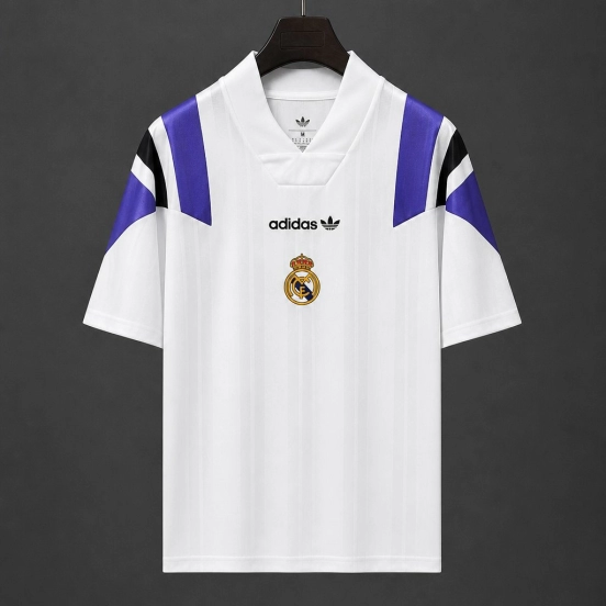 26/27 Real Madrid EQT White Purple Jersey