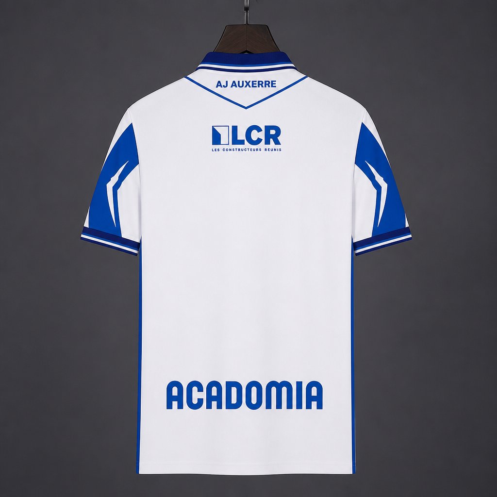 26/27 AJ Auxerre Home White Jersey