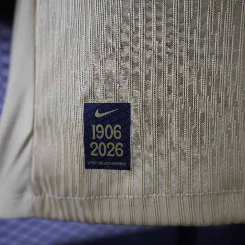 Player Version 26/27 Sporting CP Away Gold Jersey