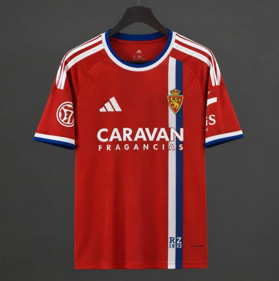 26/27 Real Zaragoza Away Red Jersey