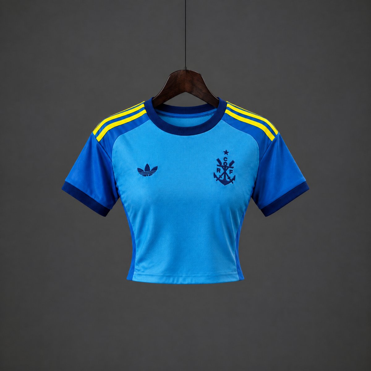 26/27 Flamengo Blue Goalkeeper 3 Women Crop Jersey