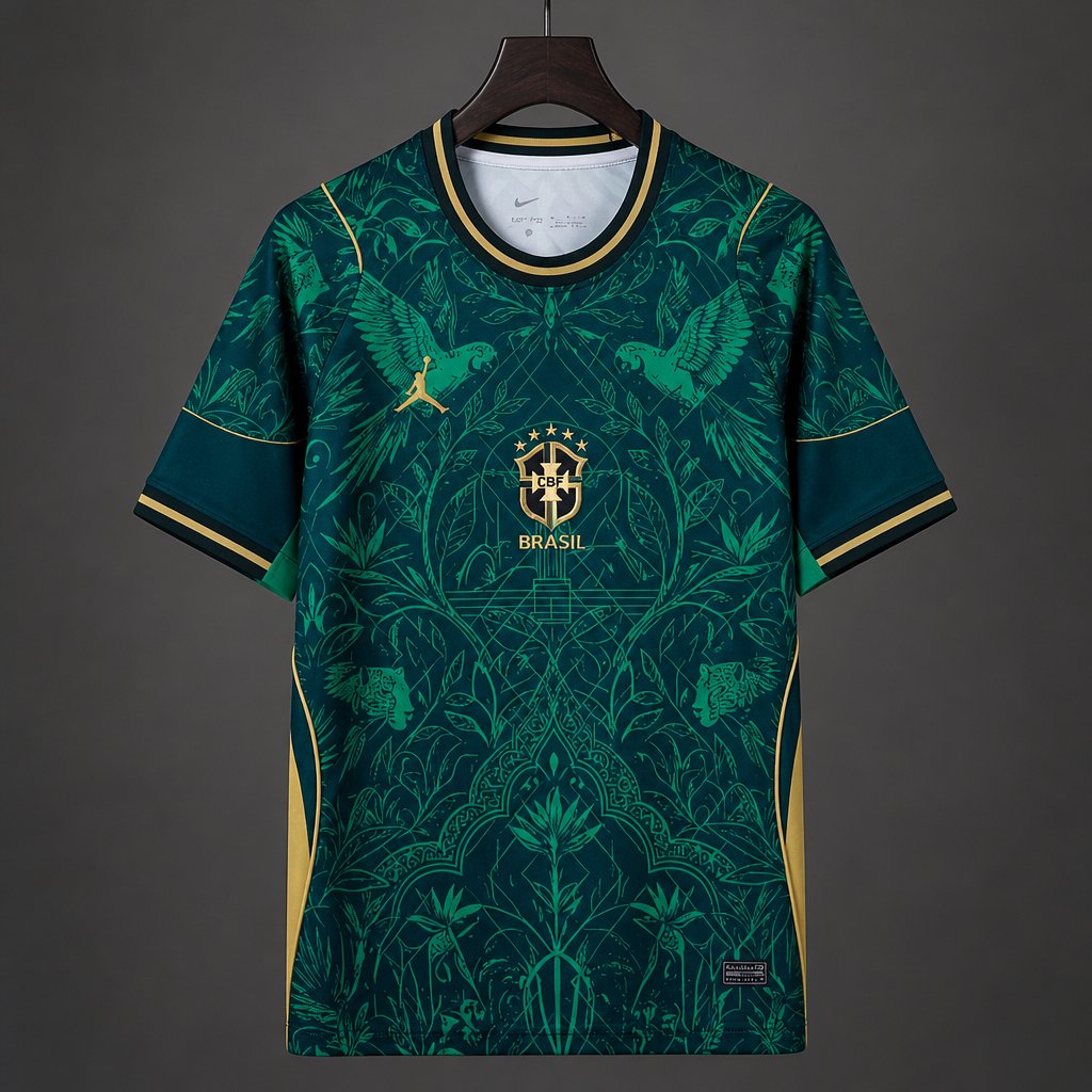 2026 Brazil Dark Green Special Edition Jersey
