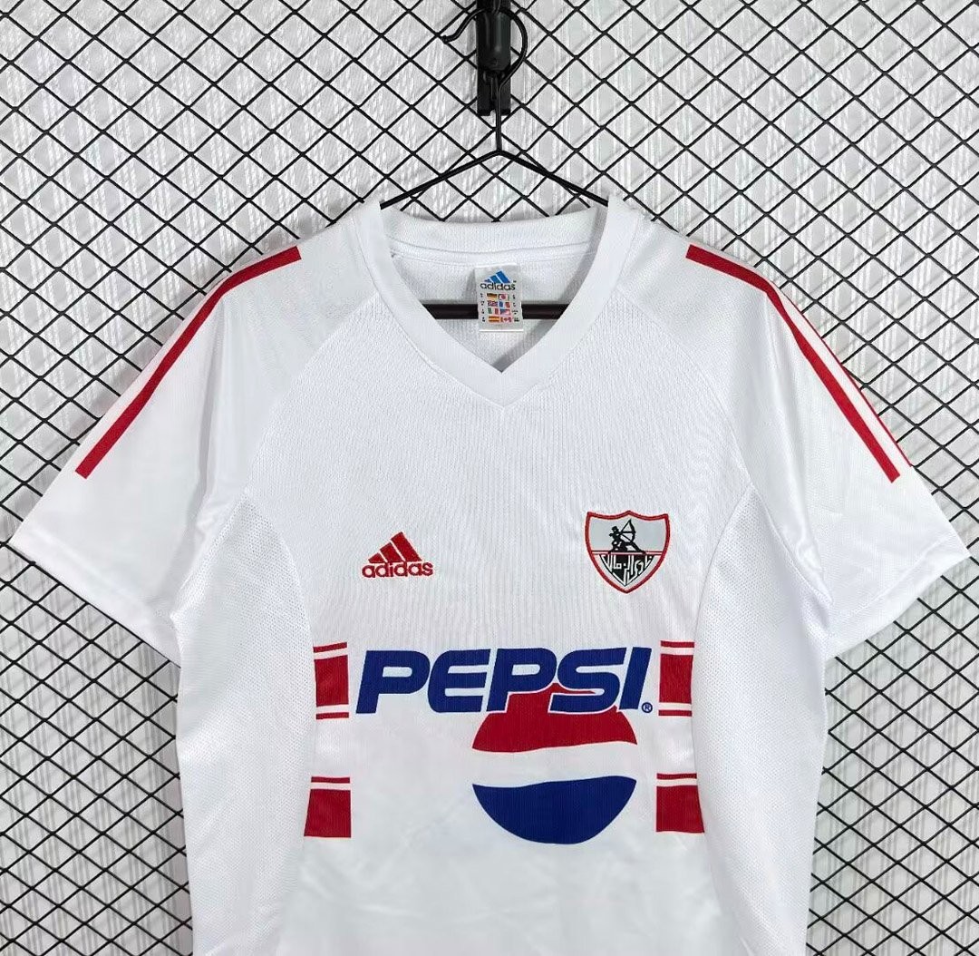 Retro 03/05 Zamalek SC Home White Jersey