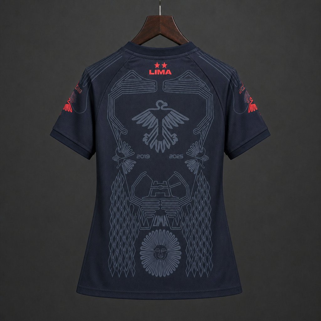 26/27 Women Flamengo Urubu de Lima Special Edition Black  Jersey